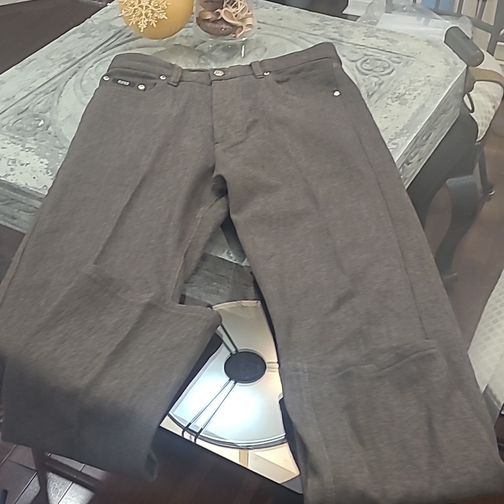 HUGO BOSS MEN'S LUXURY WOOL BLEND TROUSERS PANTS 32